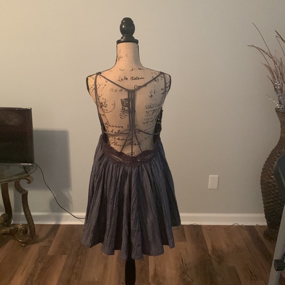 Free People dress size small color gray - Picture 2 of 9